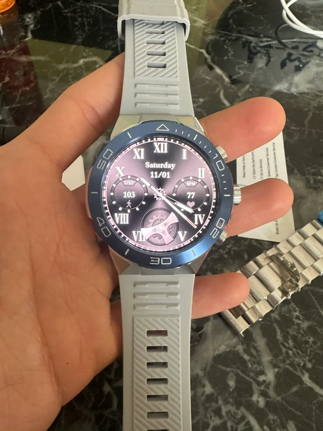 New Men's Smart Watch for Workout, Gym, daily uses image indicator(3)