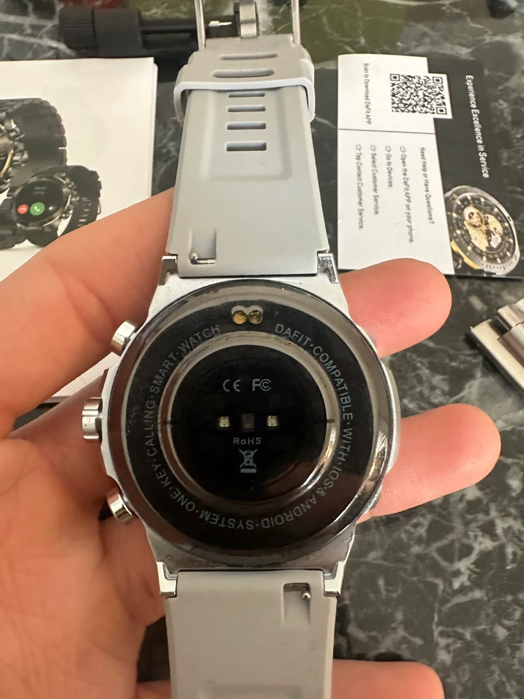 New Men's Smart Watch for Workout, Gym, daily uses image indicator(4)