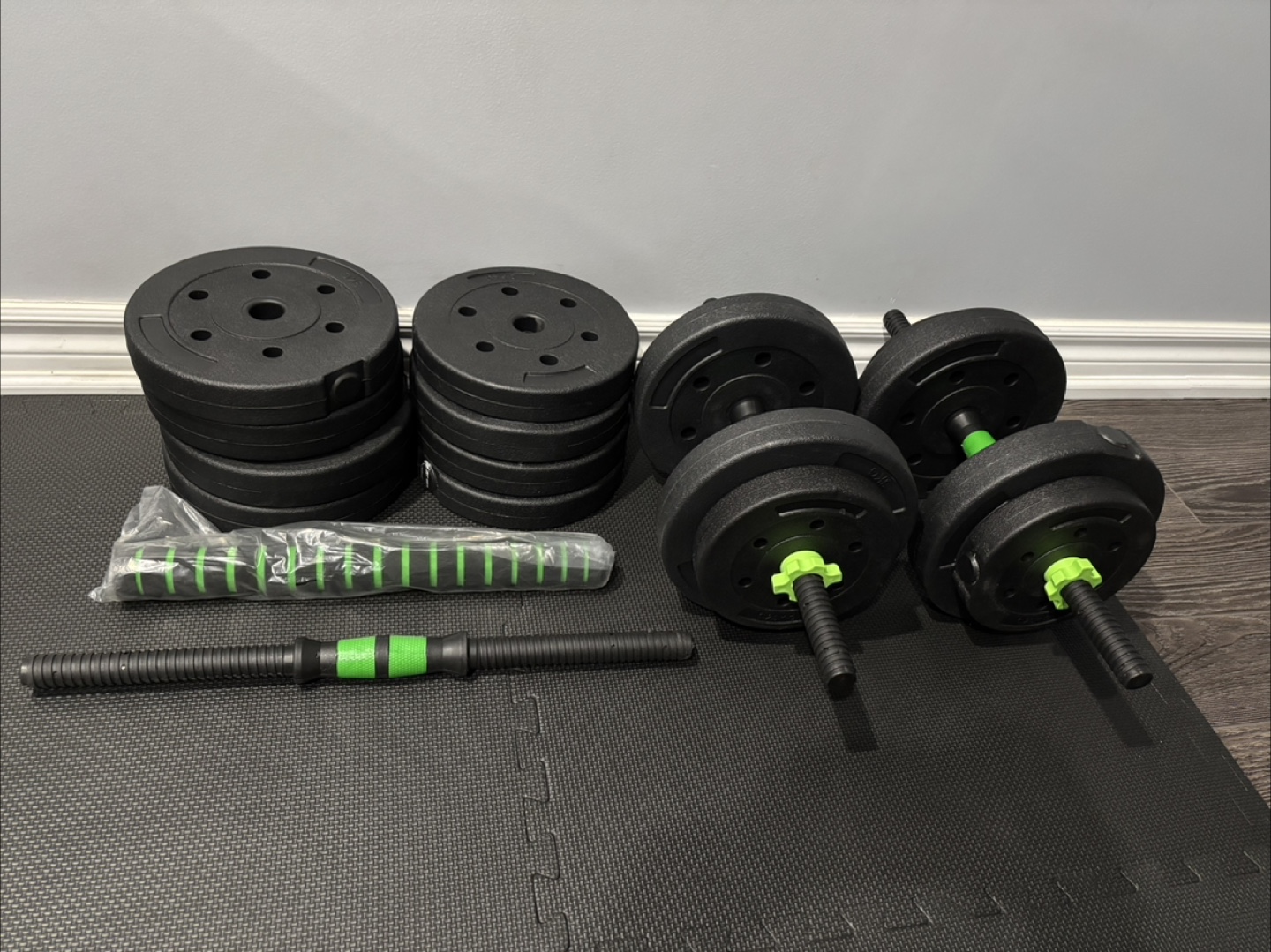 Adjustable Dumbbell Set 88 lbs