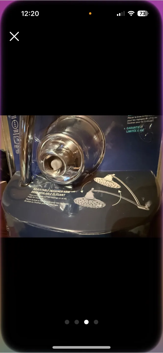 Waterpik RainFall+ Shower Head image indicator(3)