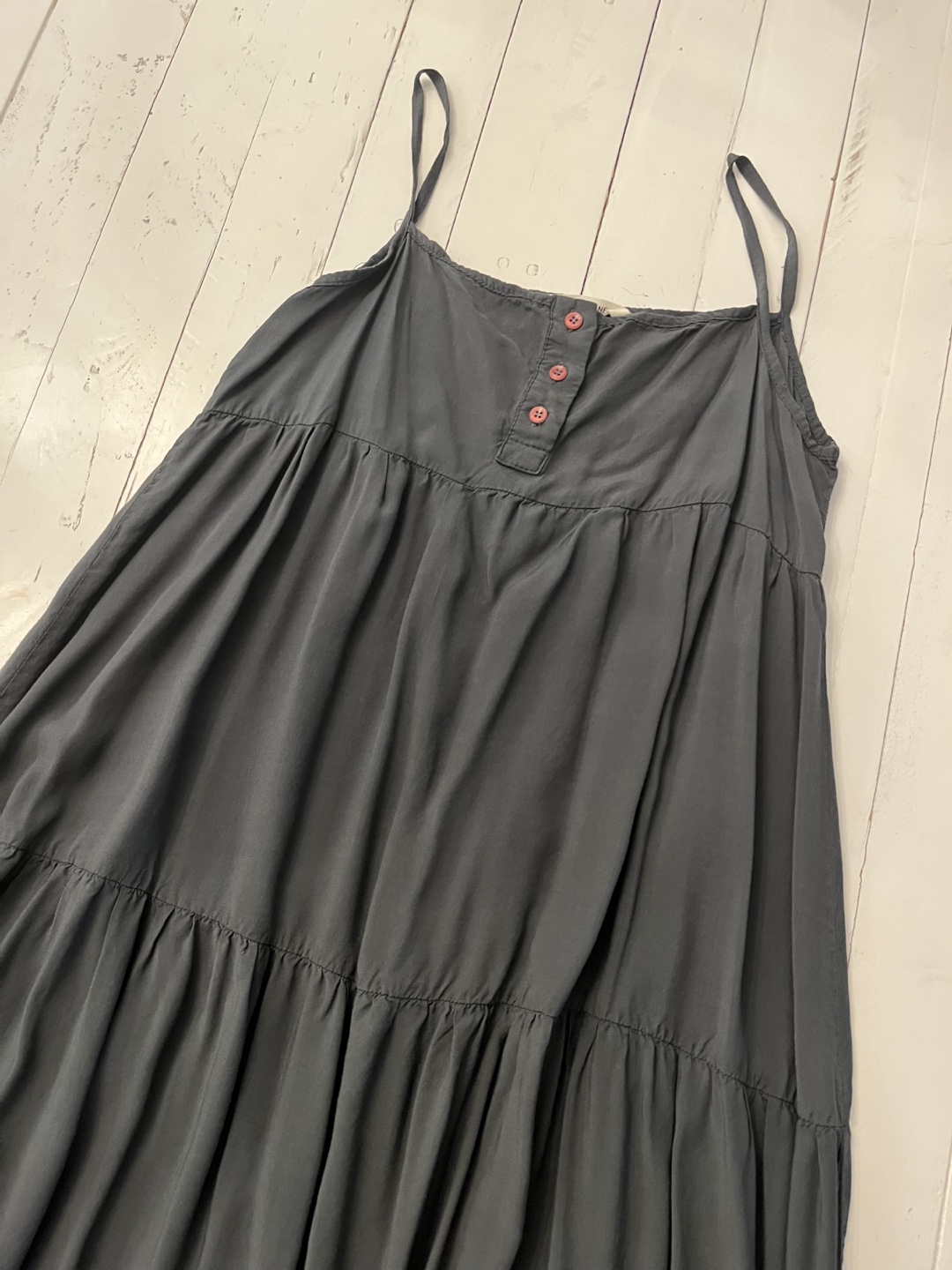 Mary Jane Khaki Maxi Dress