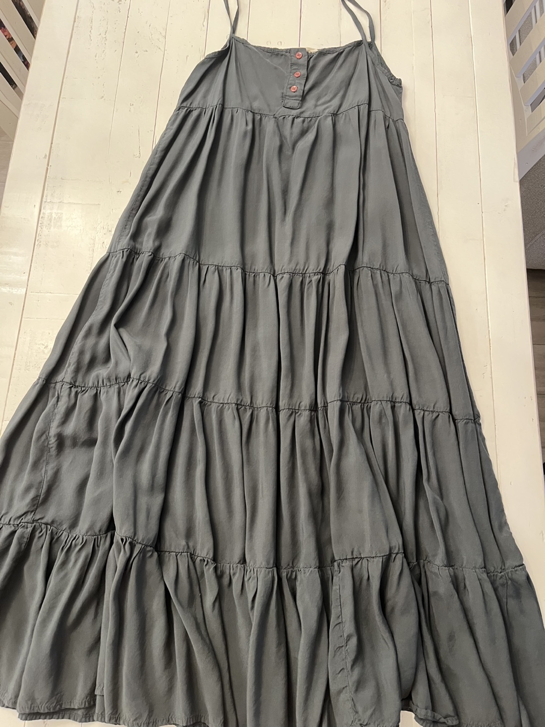 Mary Jane Khaki Maxi Dress - photo 2