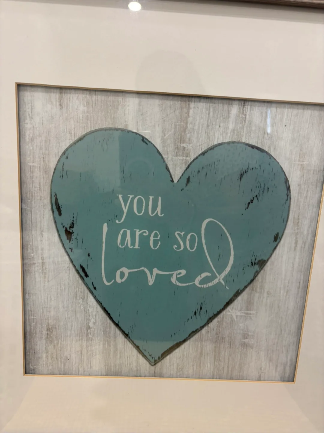 Framed Heart Wall Art thumbnail