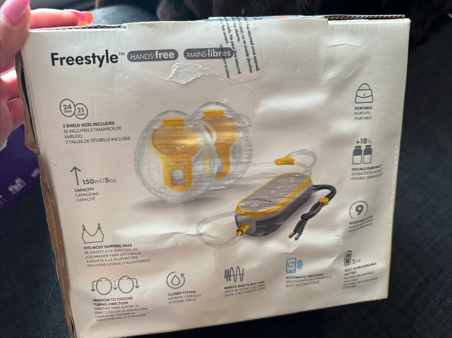 New! Medela Freestyle Hands-Free Breast Pump image indicator(4)
