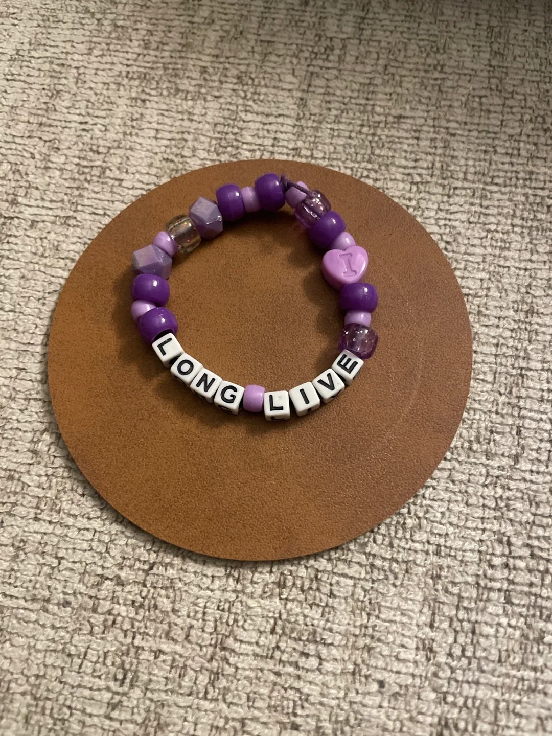Beaded 'Long Live' Bracelet thumbnail