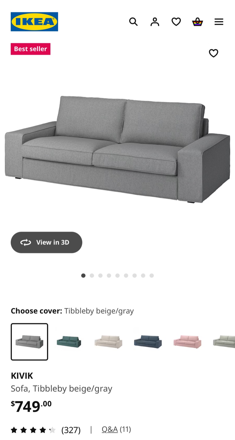 IKEA Kivik Sofa