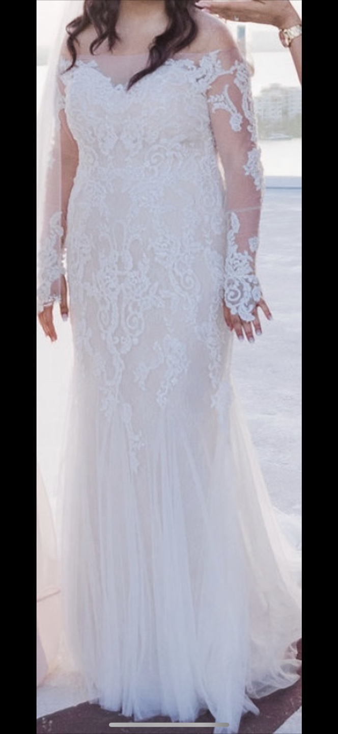 Wedding Gown with Veil