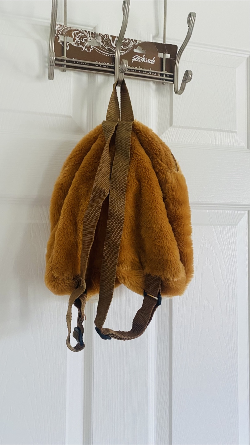 Blue Shoulder Bag and Brown Bear Backpack Set - photo 4