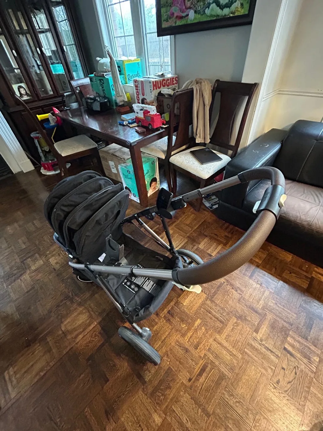 Nuna Cabby double Stroller and car seat image indicator(2)