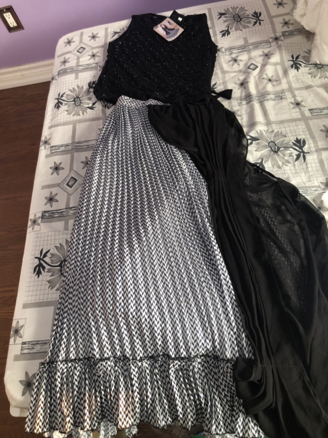 Avika Girls' Formal Black Dress - photo 2