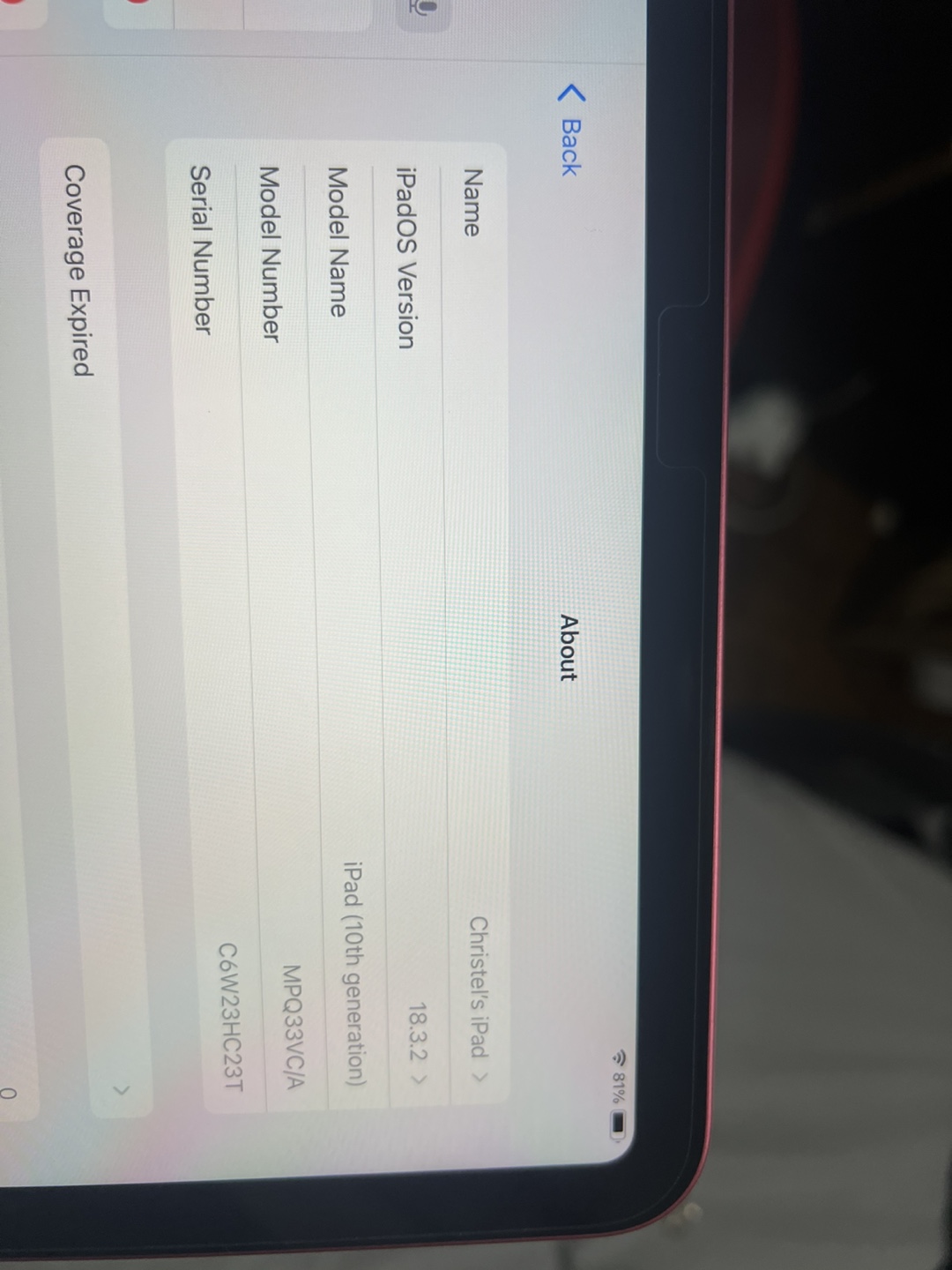 Ipad 10th Gen-Pink 64GB - photo 3