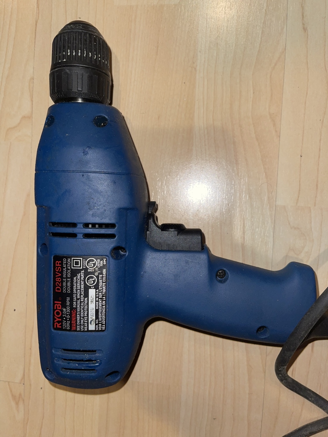 Ryobi D28VSR Drill - photo 2