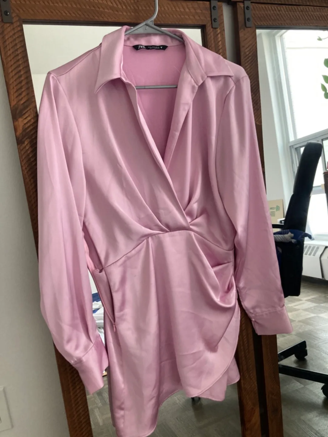 Zara Pink Dress - Size S thumbnail