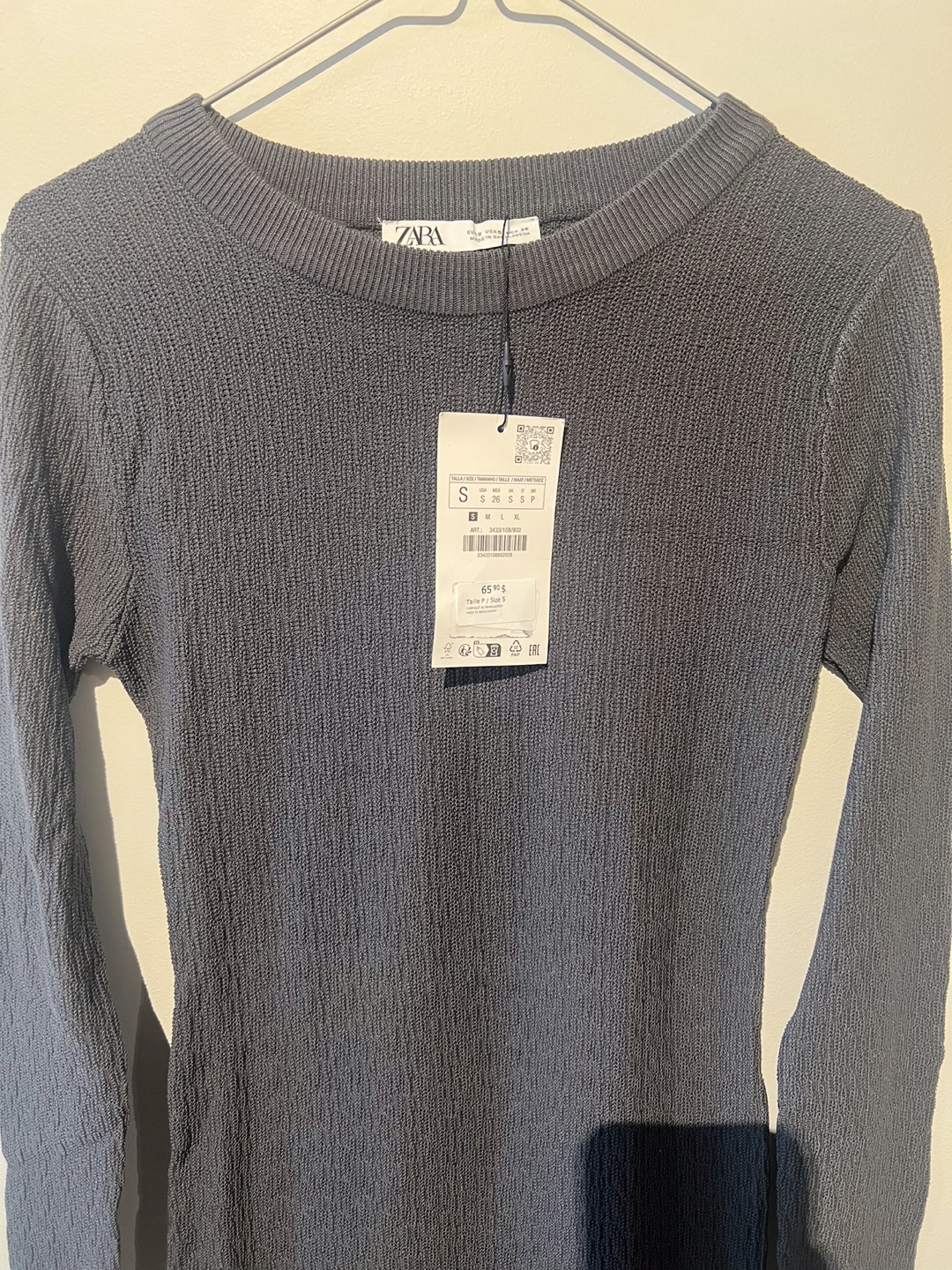 Zara Long Knit Dress - photo 3