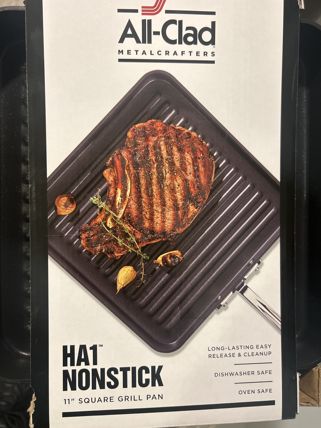 All-Clad HA1 Nonstick Square Grill Pan