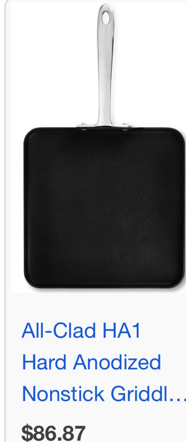 All-Clad HA1 Nonstick Square Grill Pan - photo 4