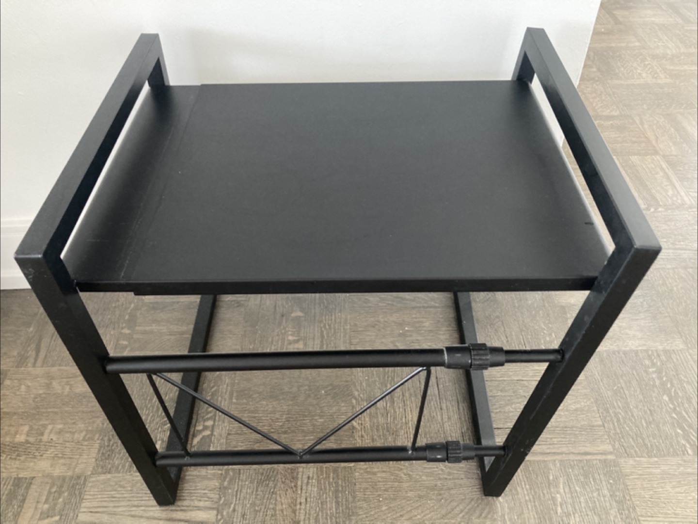 Black Metal Side Table