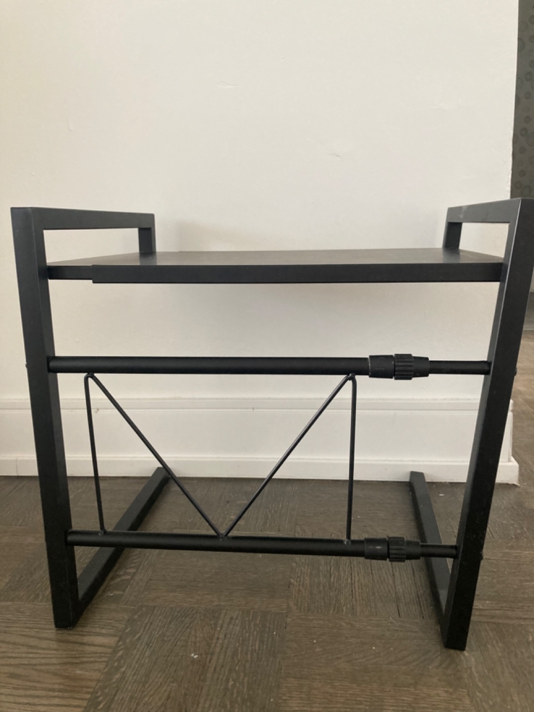 Black Metal Side Table - photo 2