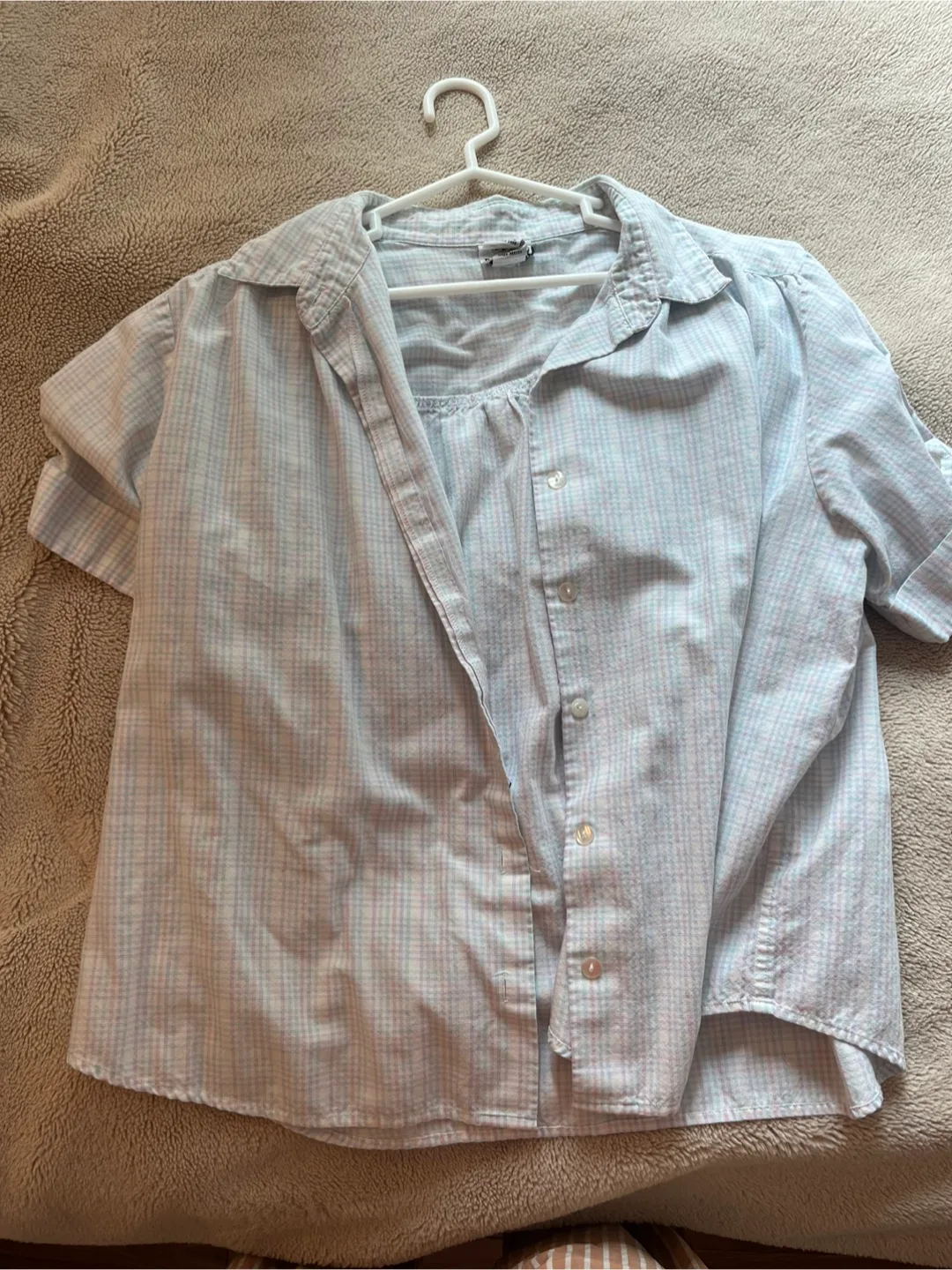 BonWorth Plaid Button-Down Shirt thumbnail