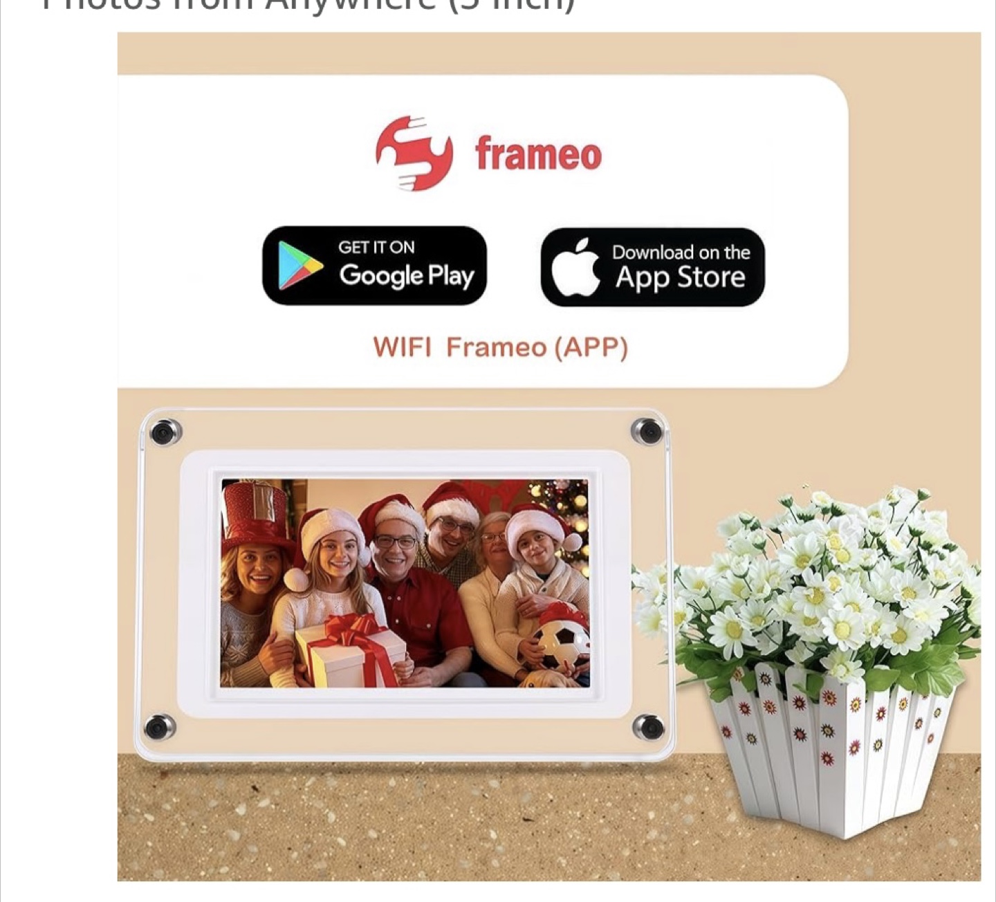 Digital Picture Frame 5 inch Auto-Rotate - photo 3