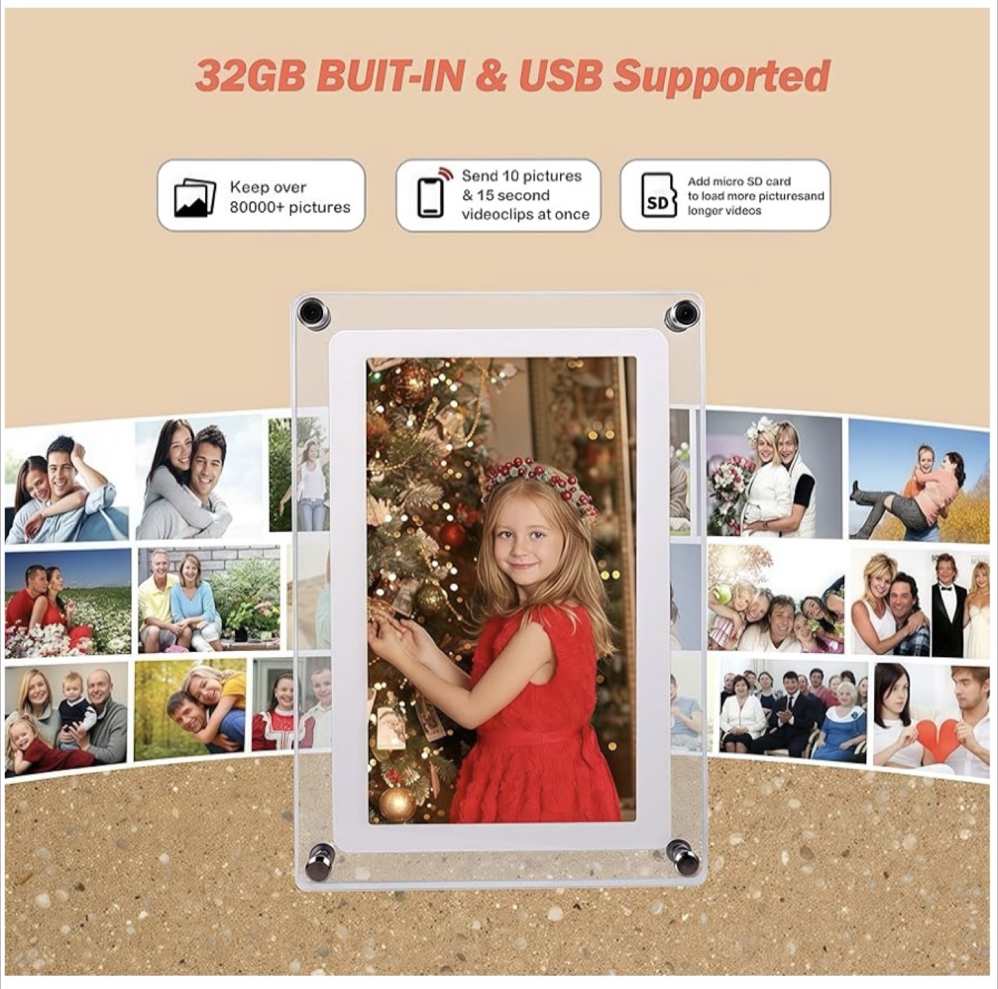 Digital Picture Frame 5 inch Auto-Rotate - photo 5