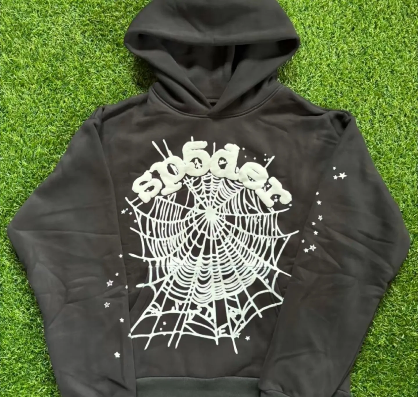 Spider Hoodie OG Black and white thumbnail