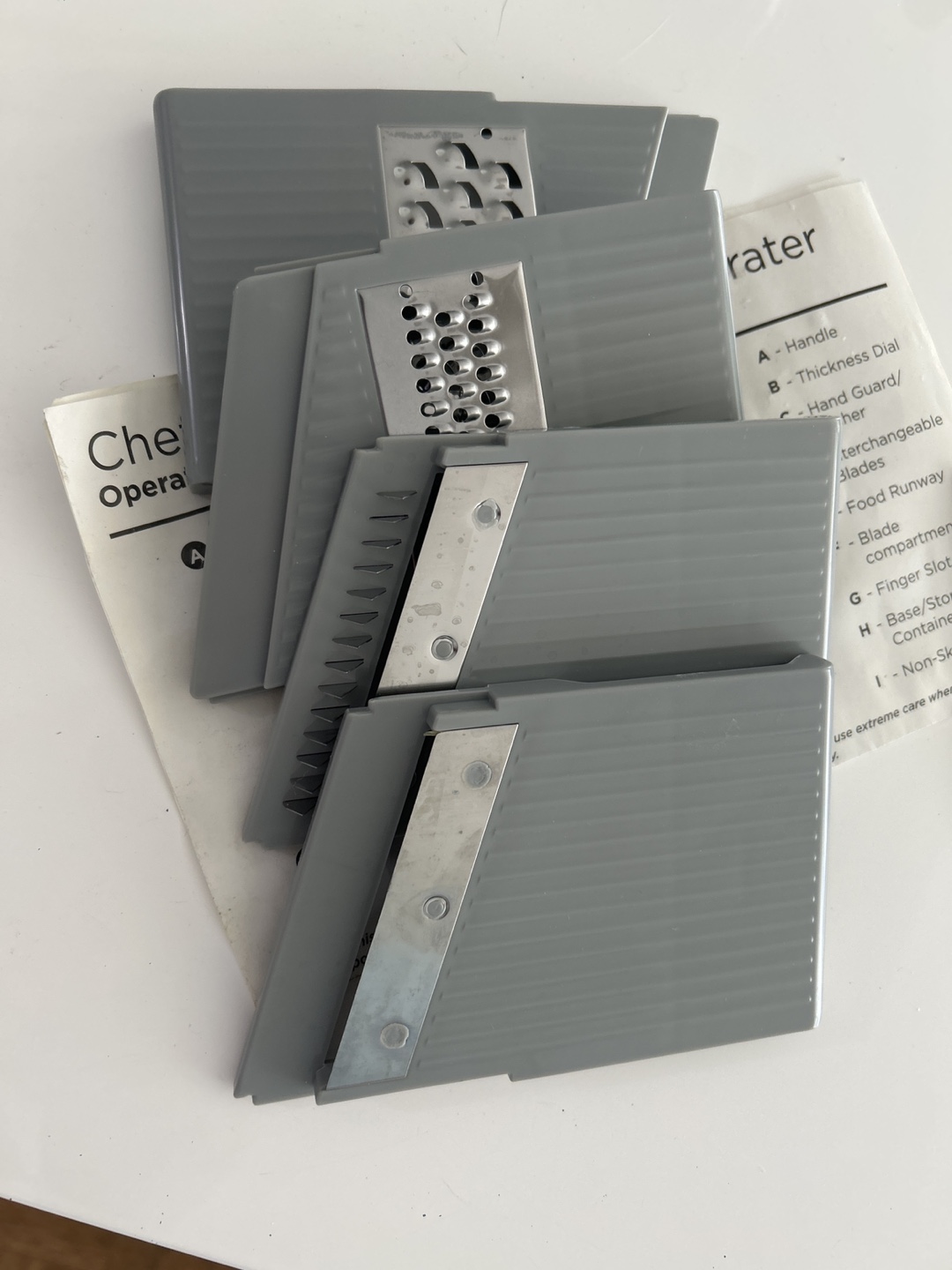 Chef's Mate Mandoline and Grater Set - photo 3