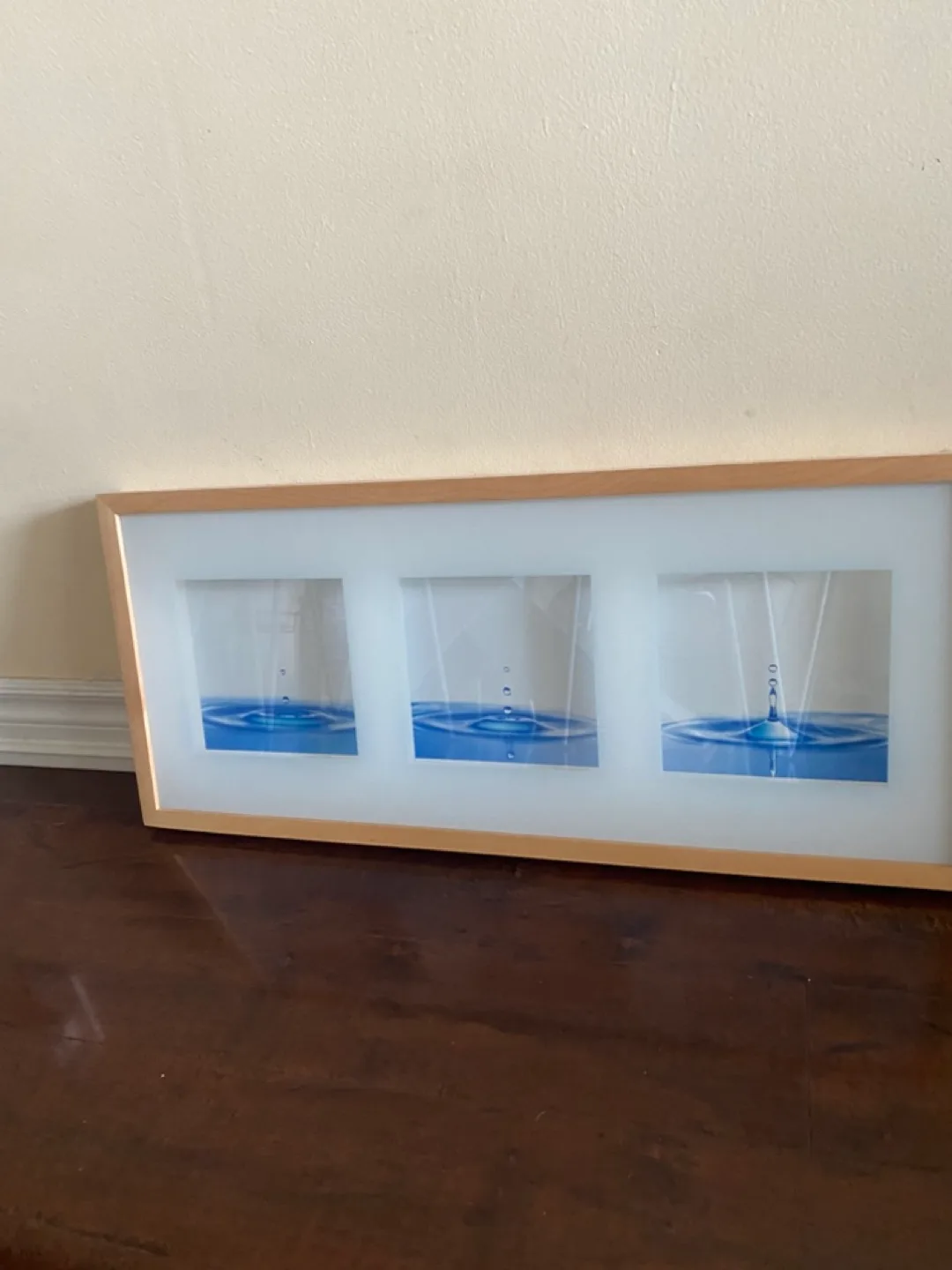 Framed Water Droplet Picture image indicator(3)