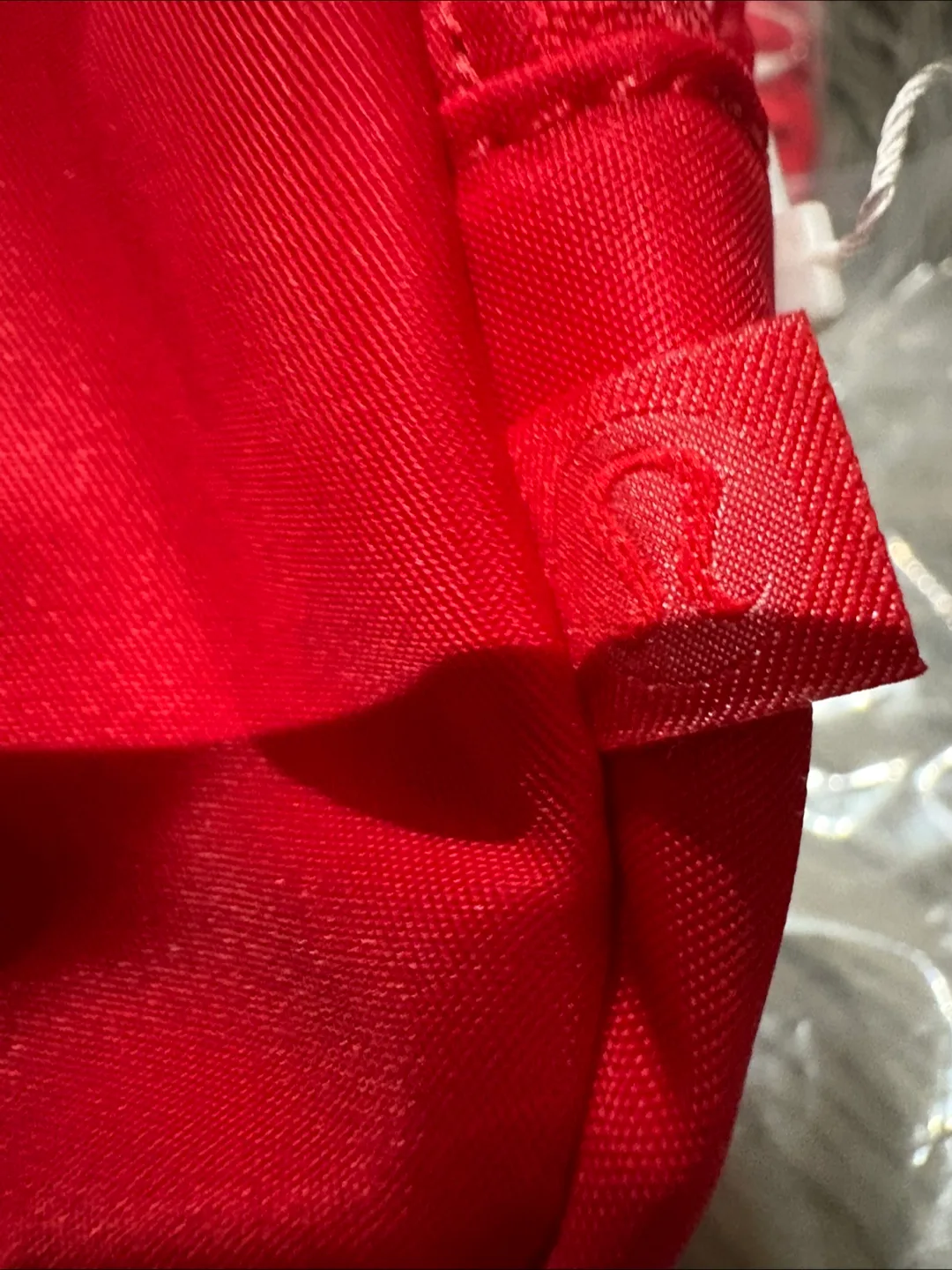 New with Tags Red Mini Ball Bag image indicator(4)