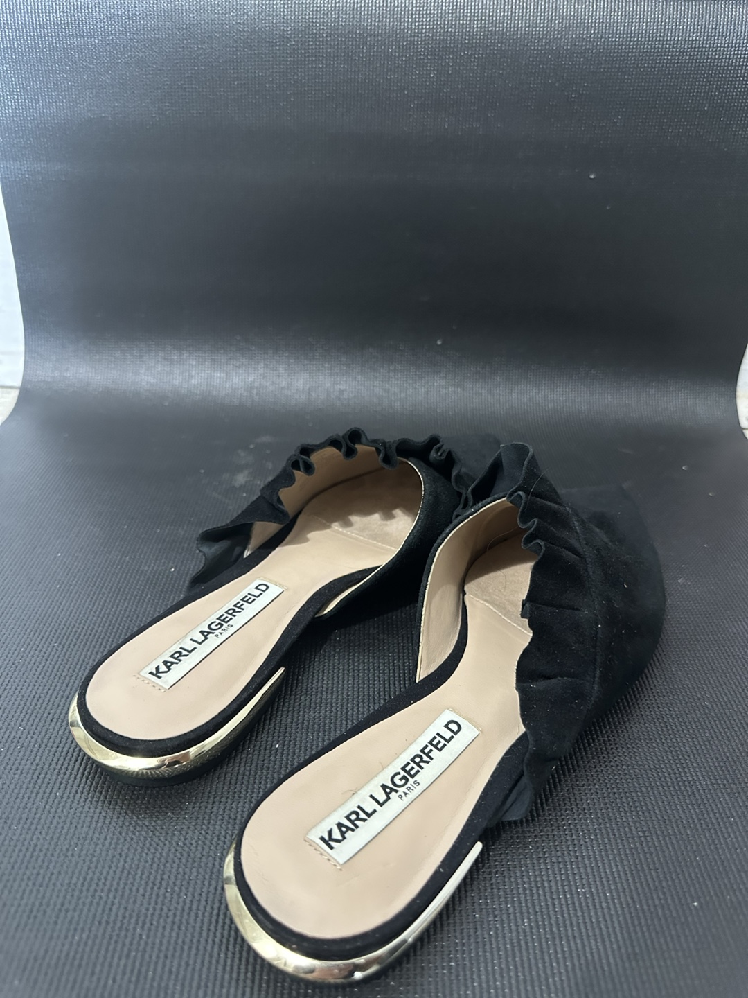 KARL LAGERFELD Black Slip-on Shoes