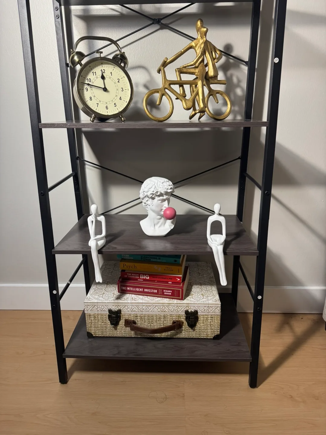 Bookshelf – 5-Tier Ladder Style, Modern & Space-Saving image indicator(3)