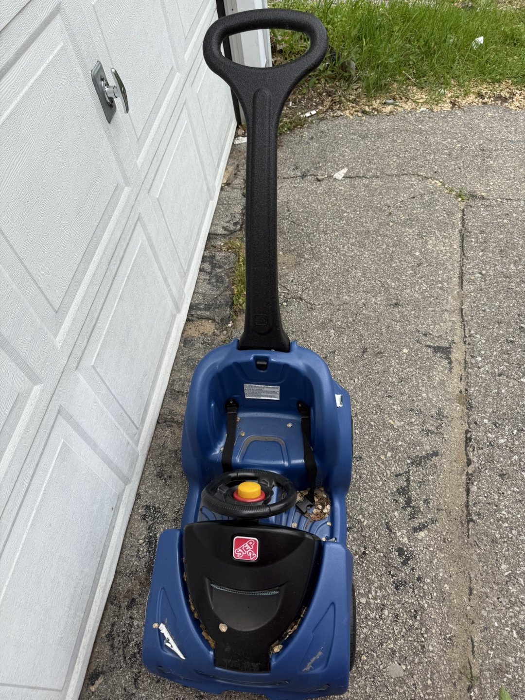 Blue Step2 Push Car