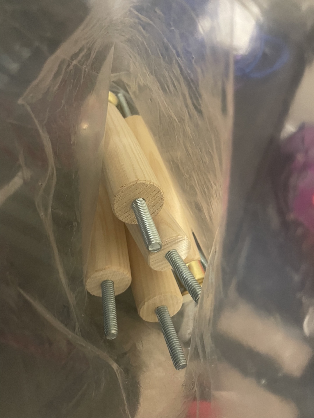 Set of wooden furniture legs - photo 2