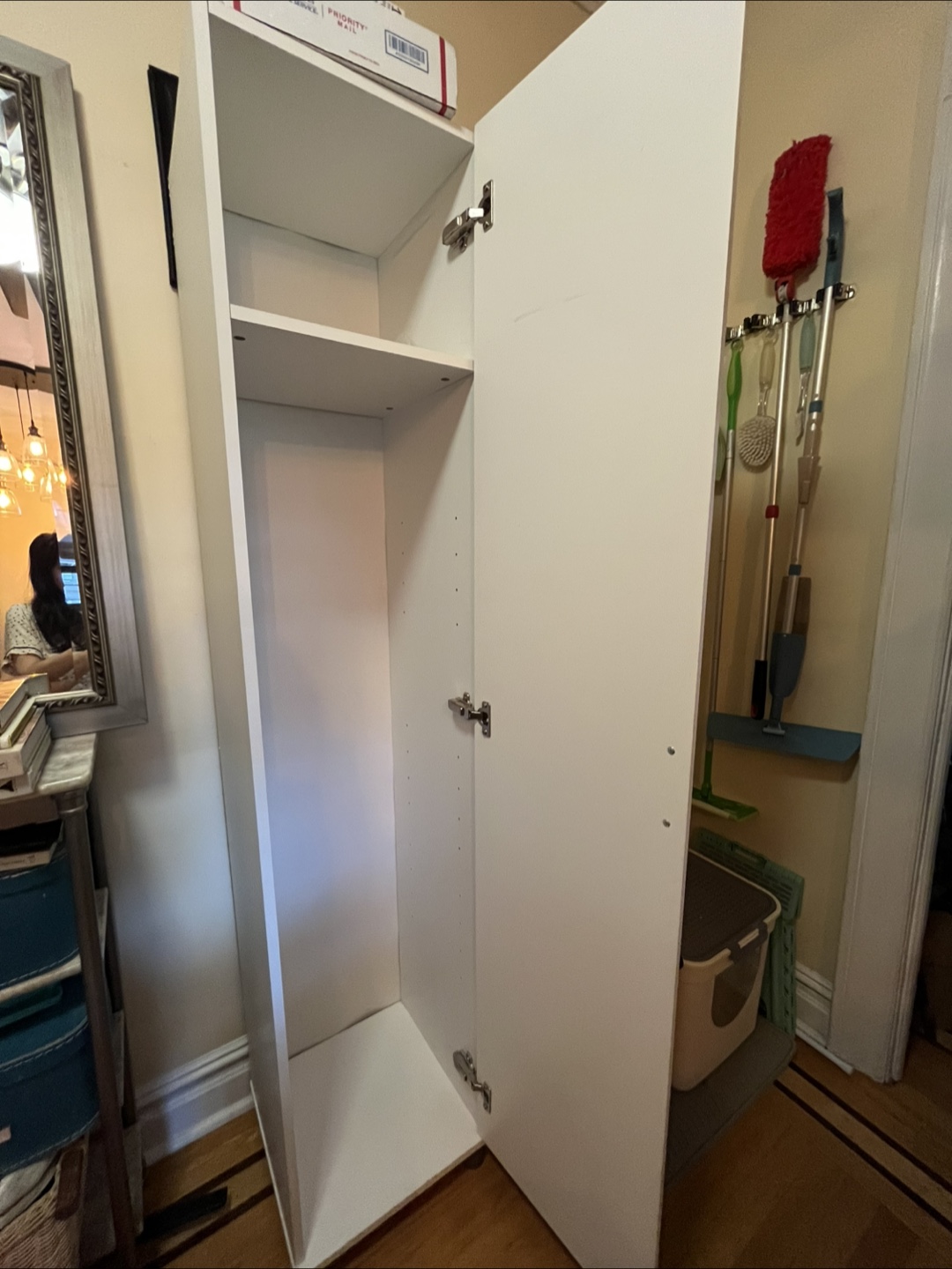 White Storage Cabinet