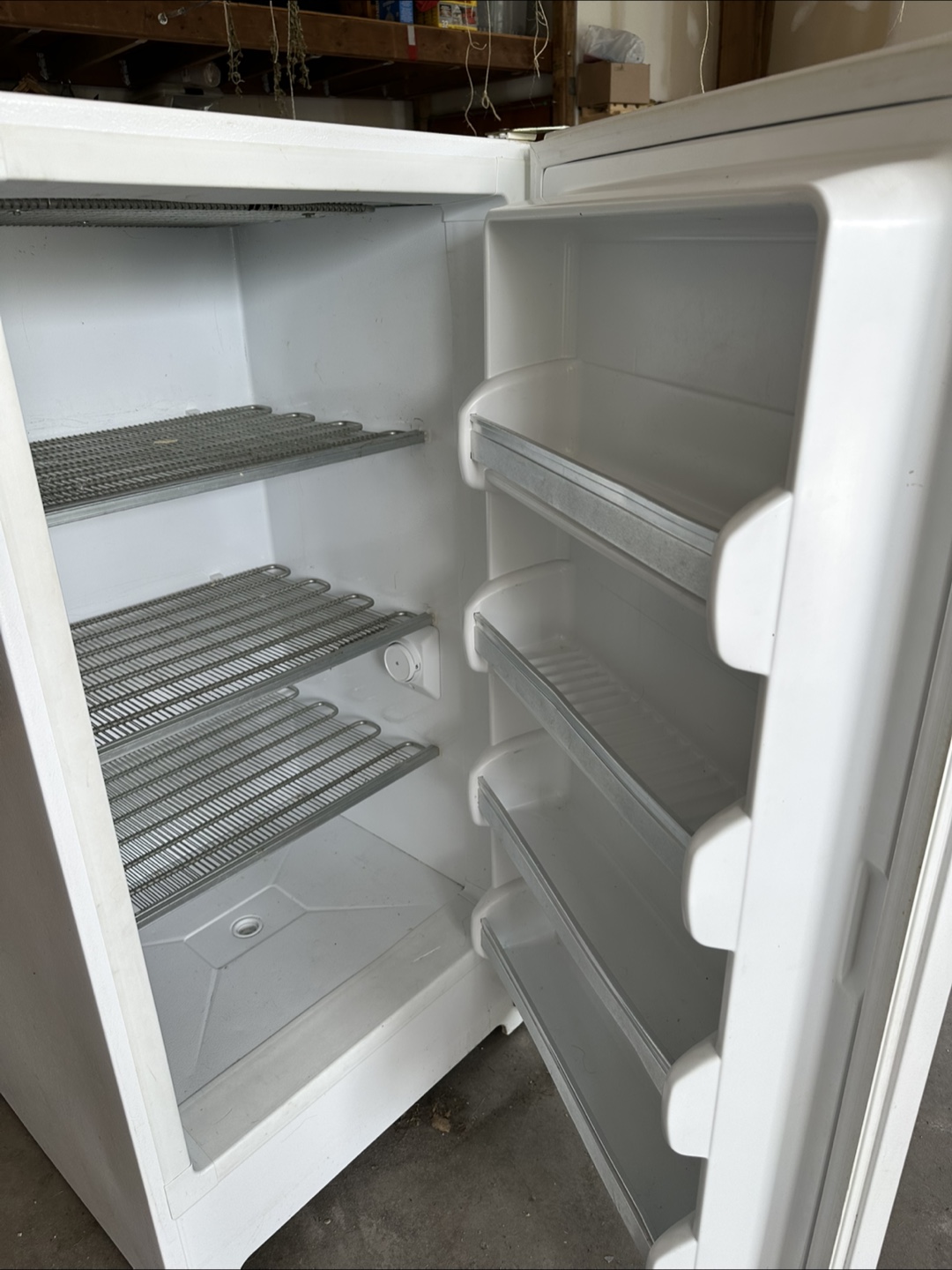 Standing White Westinghouse Freezer - photo 2