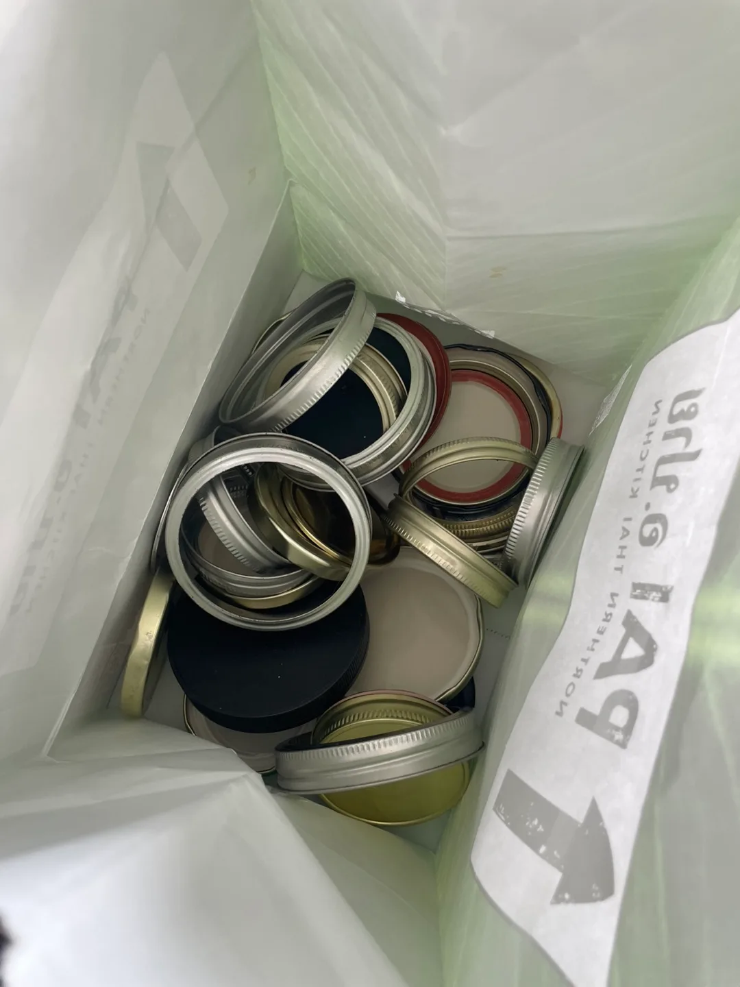 Assortment of Glass Jars and Accessories image indicator(3)