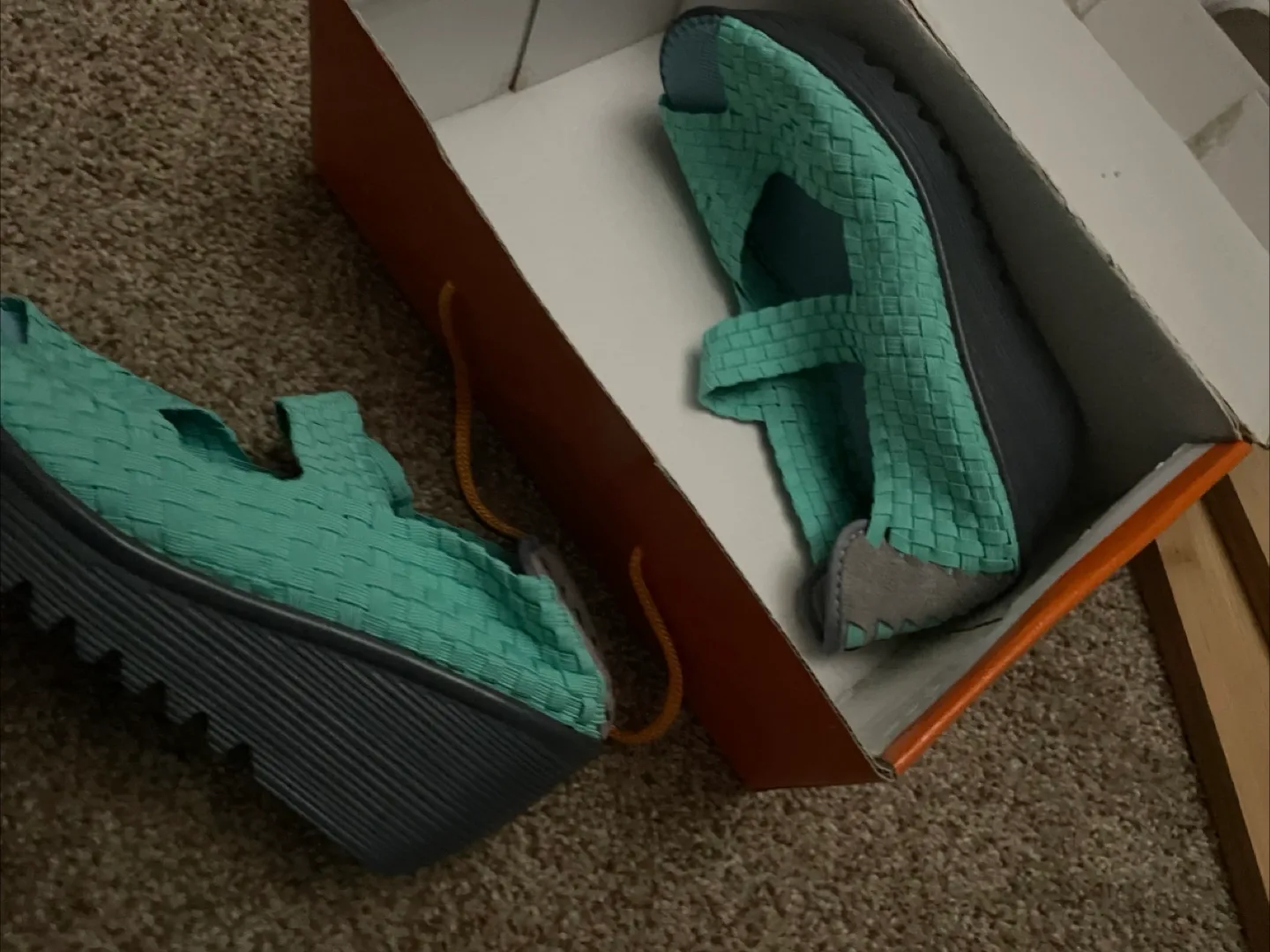 Bernie Mev. Mint Green Shoes - Size 38 image indicator(3)