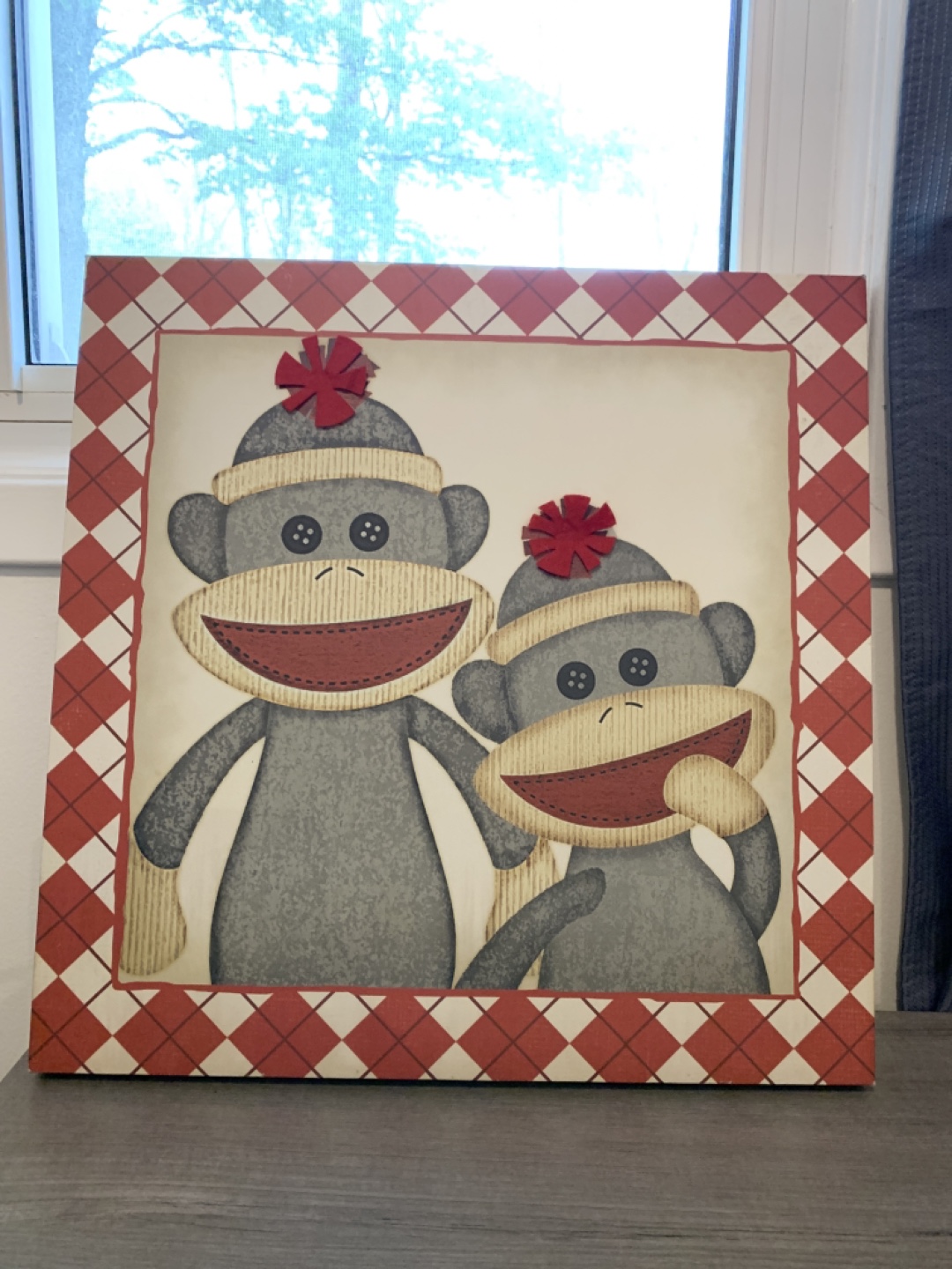 Sock Monkey picture art