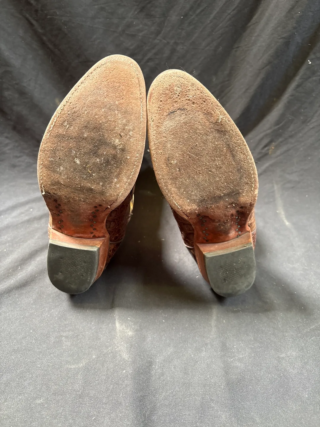 Brown Leather Cowboy Boots image indicator(6)