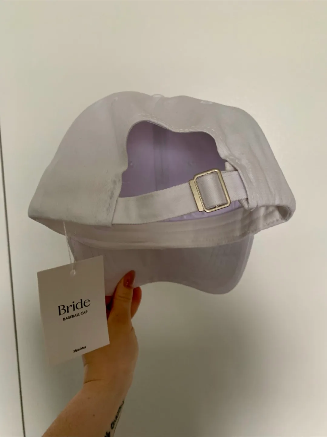 “Bride” baseball hat 🤍 image indicator(2)