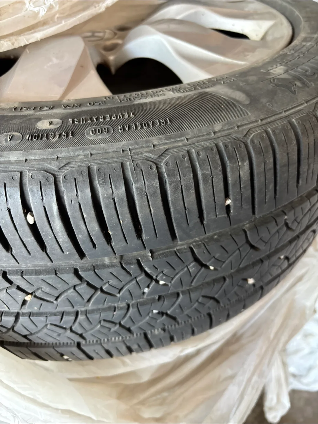 4 All season tires- Continental R17 Wheel and Tire image indicator(5)