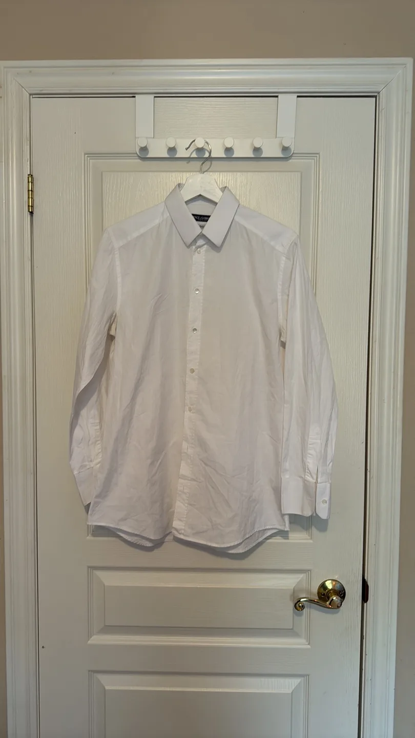 Gucci Slim Fit White Dress Shirt image indicator(9)
