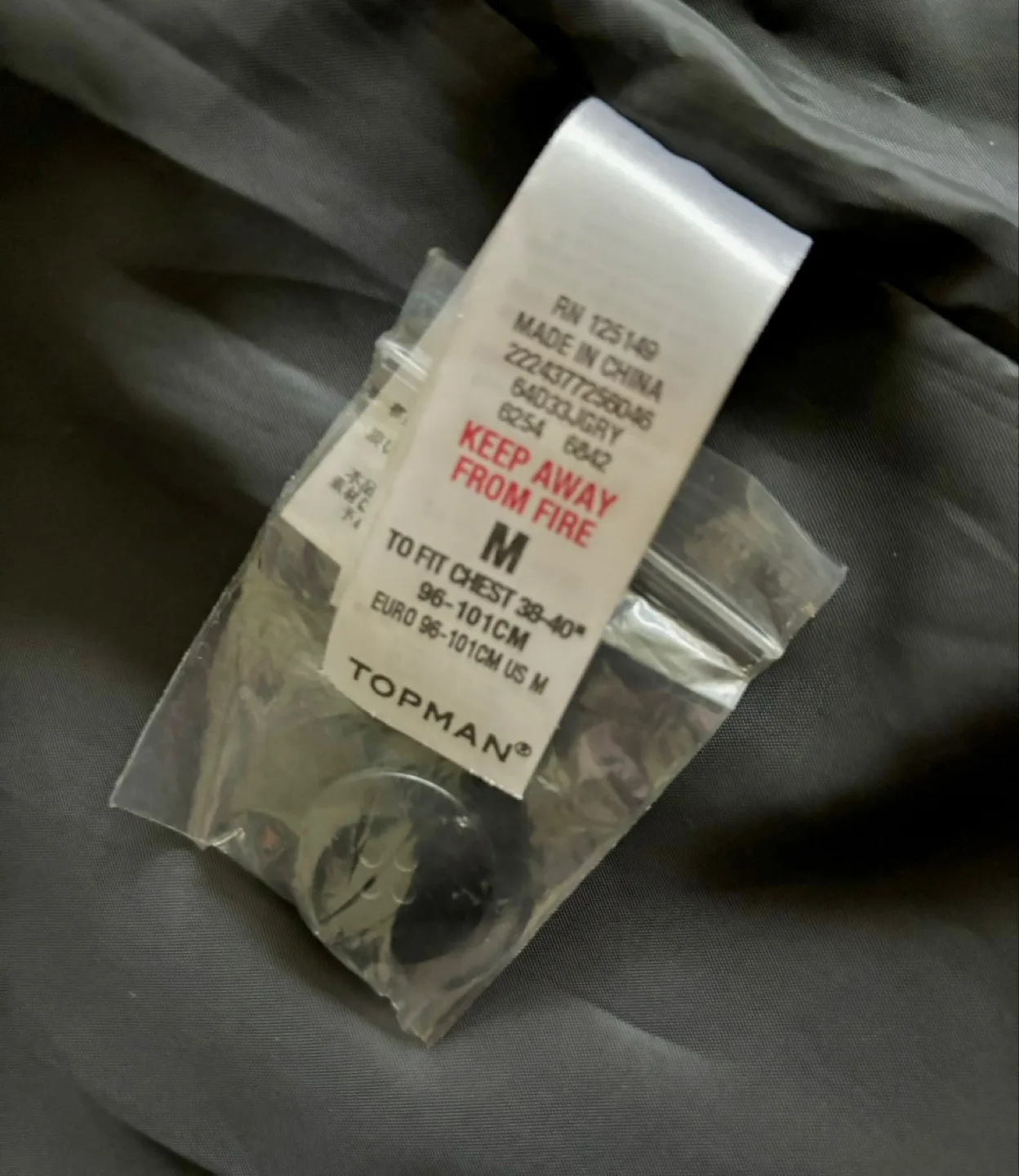 Topman Houndstooth Overcoat - Men's M image indicator(5)