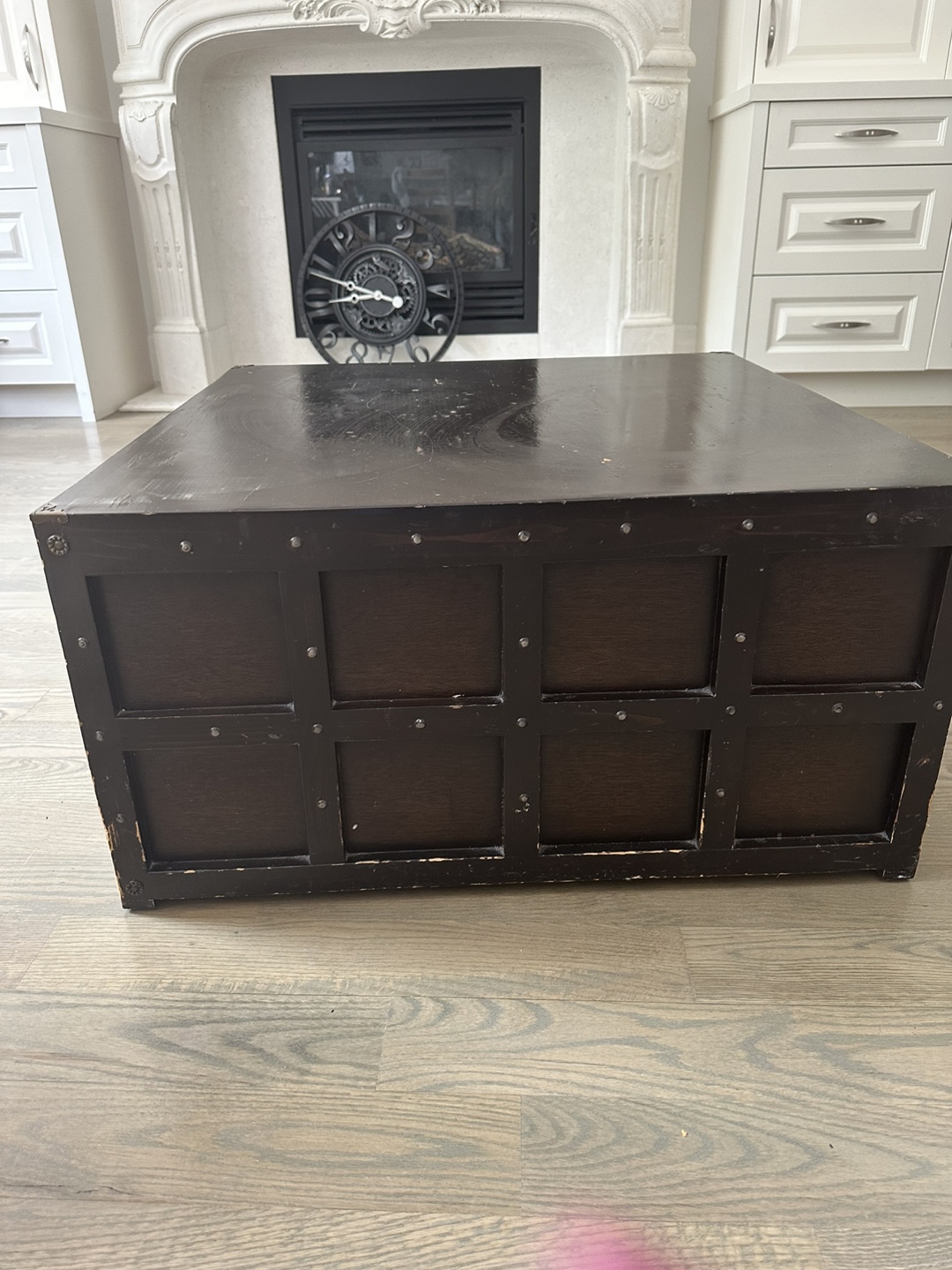 Dark Wooden Trunk