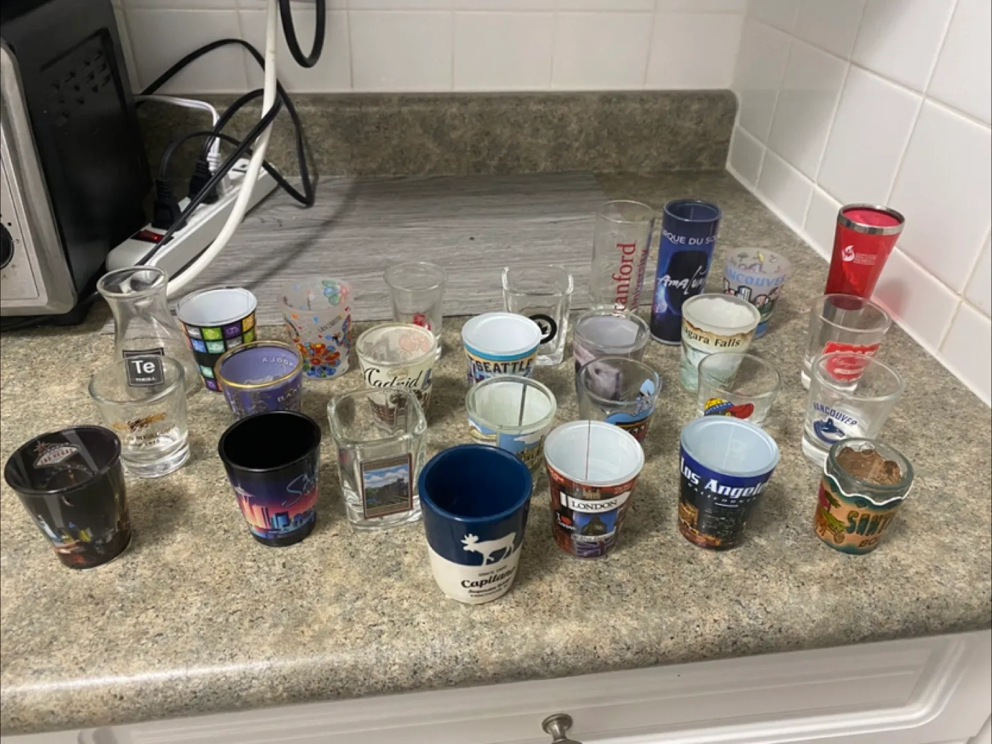 Assorted Shot Glasses total 27 thumbnail