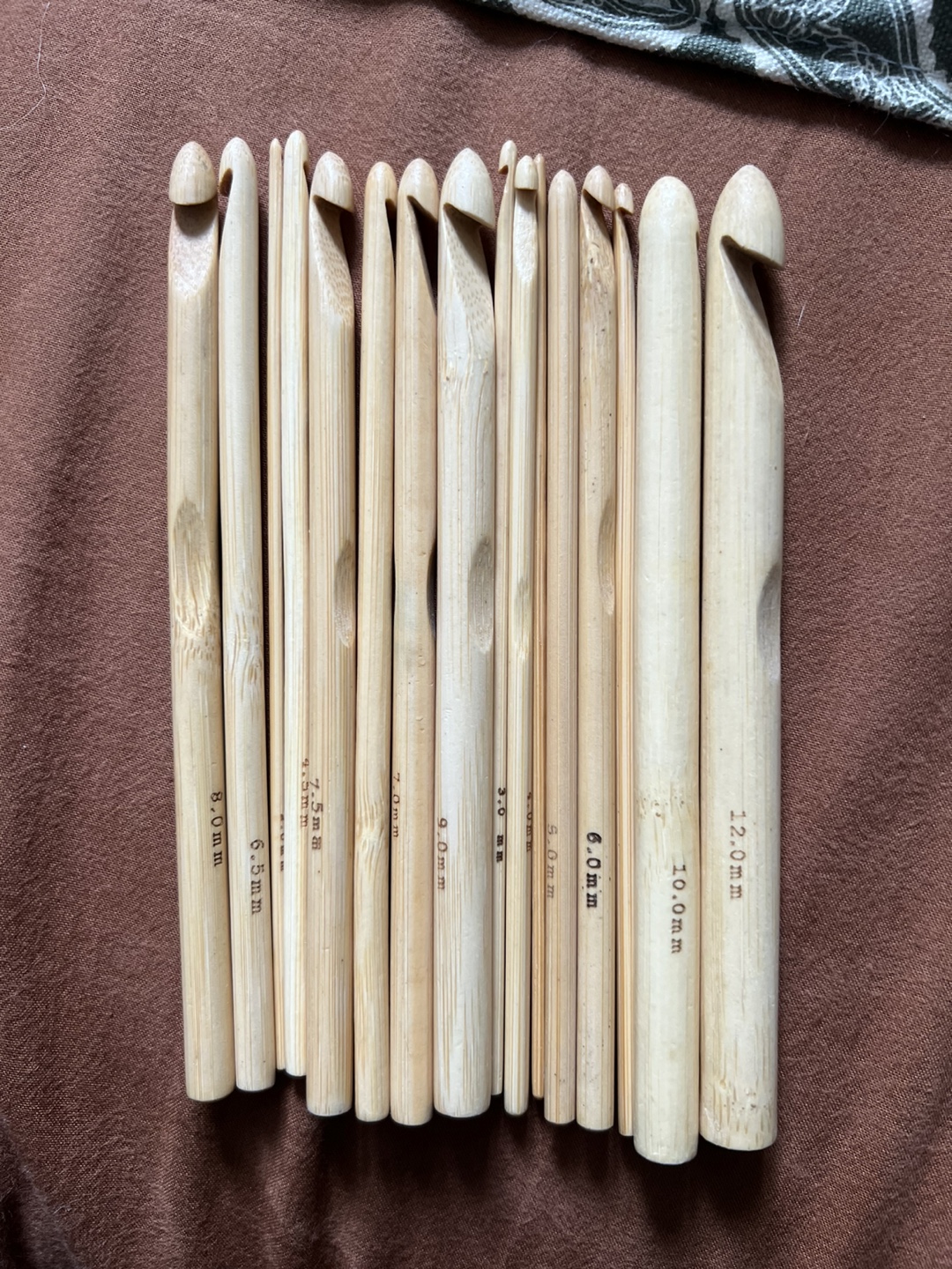 Wooden knitting & crochet needles - photo 4
