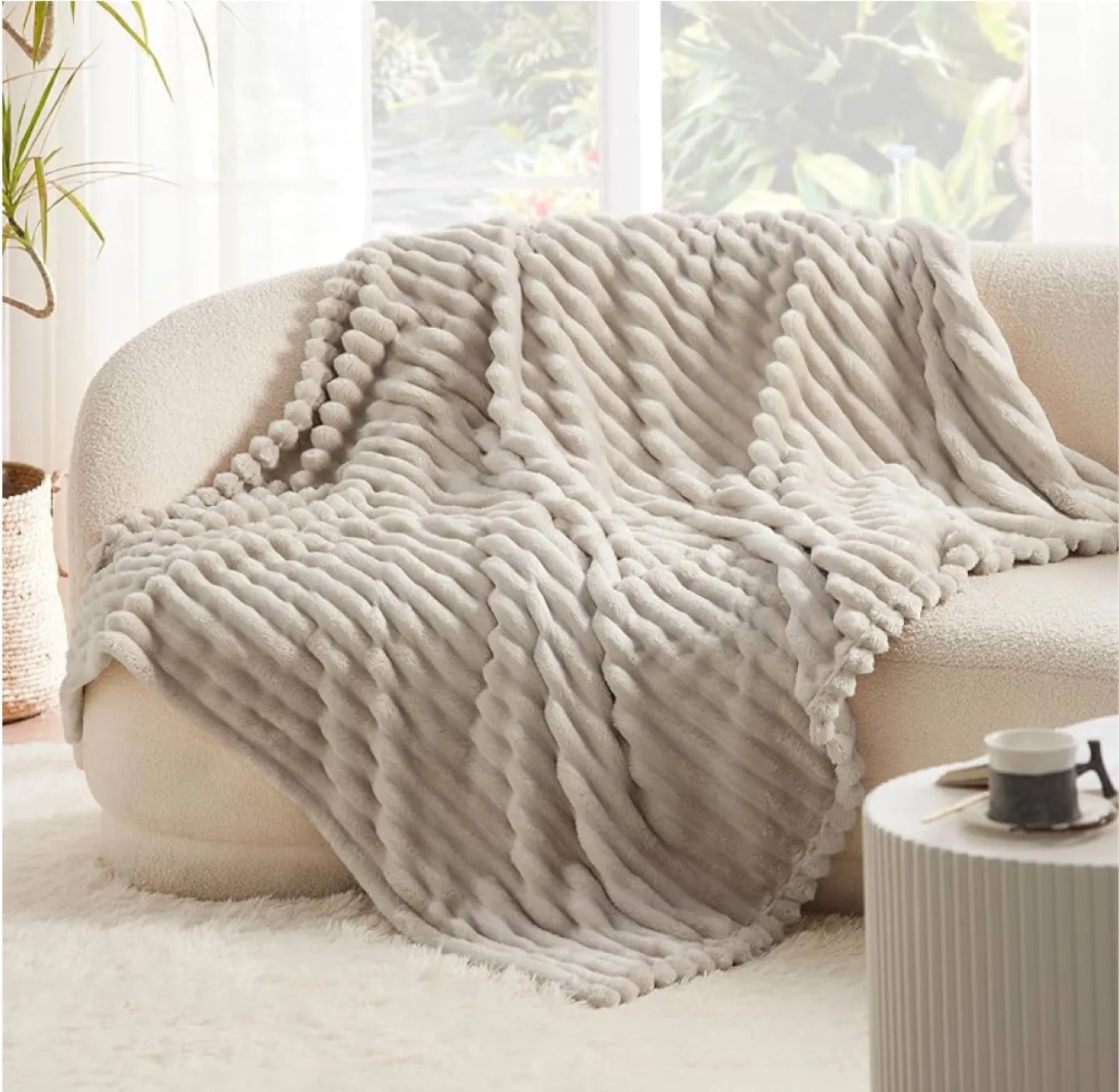 BedSure All Season Throw Blanket 50x60in image indicator(6)