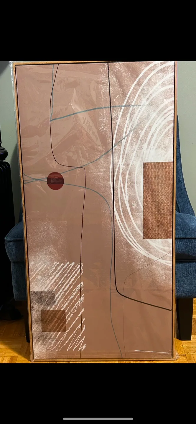 Framed Abstract Canvas Wall Art image indicator(2)