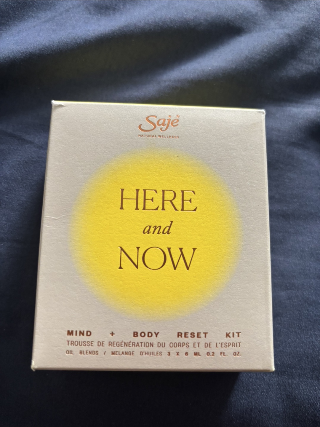 Saje Here and Now Mind + Body Reset Kit