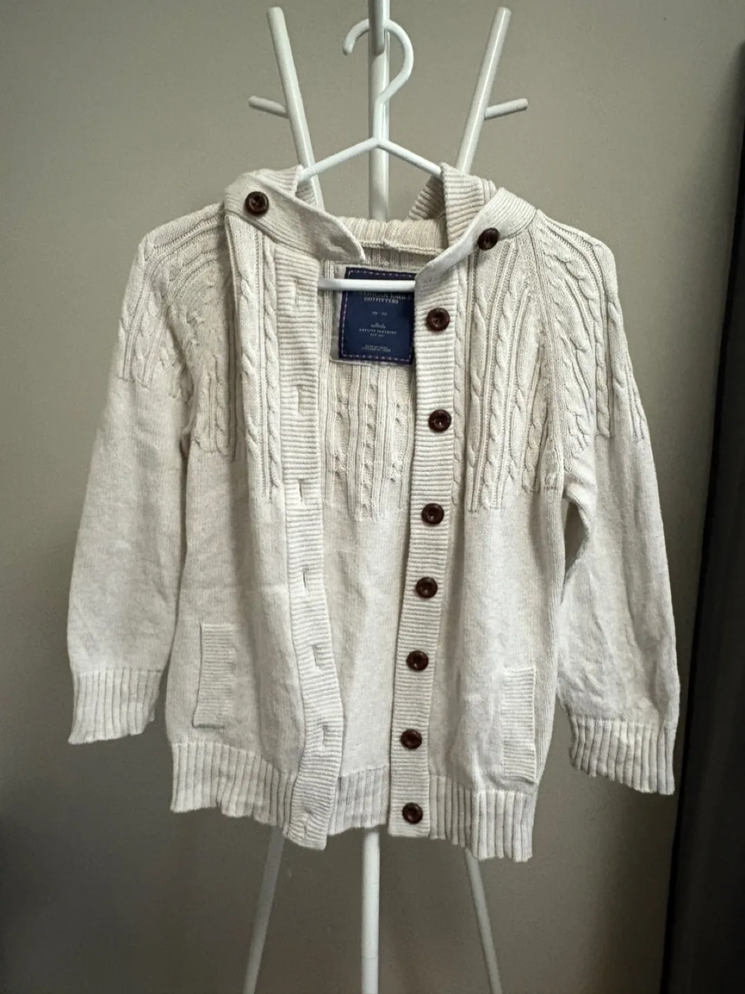 American Eagle Outfitters Hooded Cardigan Sweater thumbnail